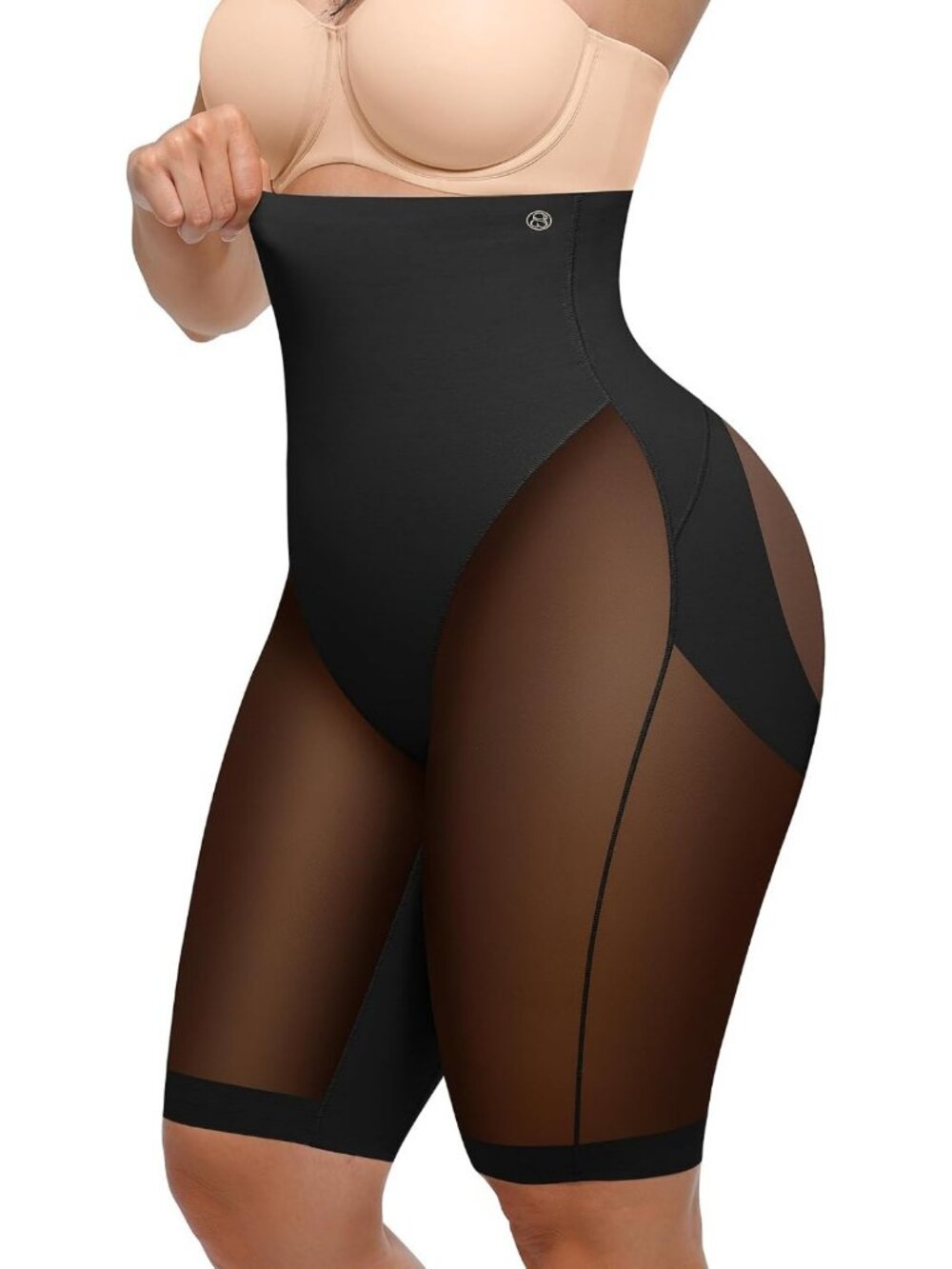 High Waist Tummy Control Shapewear Shorts for Butt Lifting & Slimming